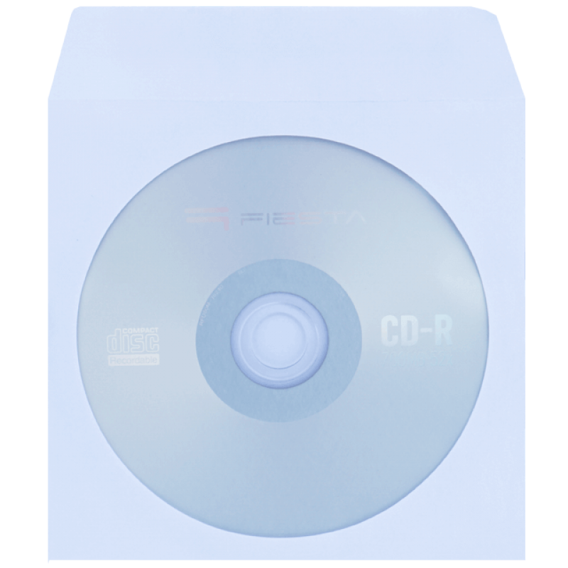 Set CD-R + plic hartie gumat cu fereastra